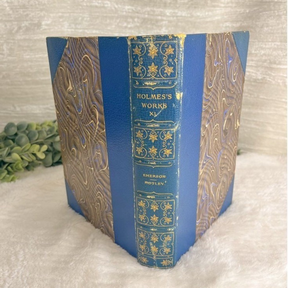 Antique Holmes' Works Vol XI - Elegant Blue‎ & Gold Hardcover